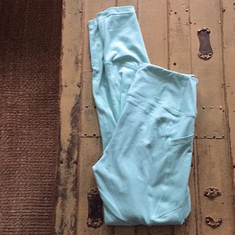TYC MINT HIGH WAIST 7/8 LENGTH WORKOUT LEGGINGS XS - Picture 4 of 16